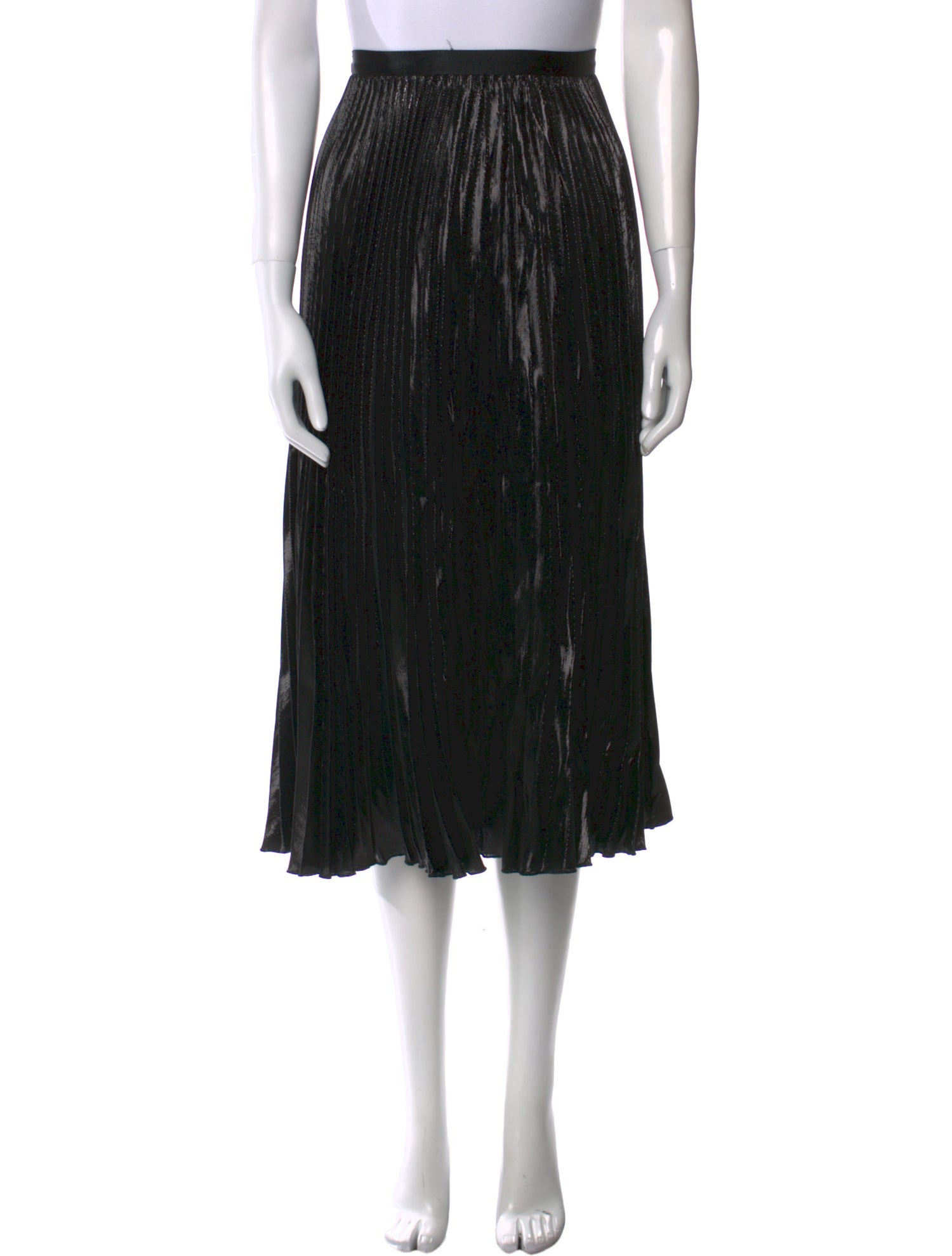 Diane von Furstenberg Glitter Accents Midi Length Skirt