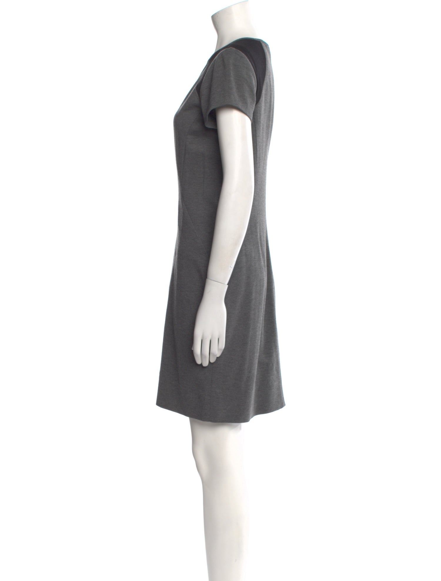 Diane von Furstenberg Crew Neck Mini Dress