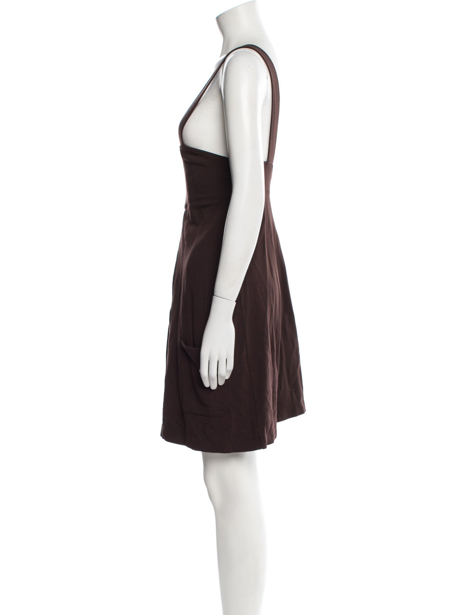 Diane von Furstenberg Square Neckline Mini Dress