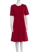 Diane von Furstenberg Crew Neck Midi Length Dress