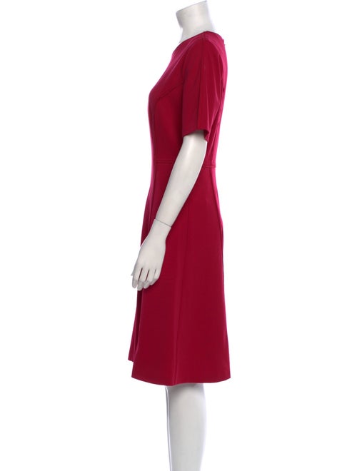 Diane von Furstenberg Crew Neck Midi Length Dress