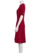Diane von Furstenberg Crew Neck Midi Length Dress
