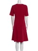 Diane von Furstenberg Crew Neck Midi Length Dress