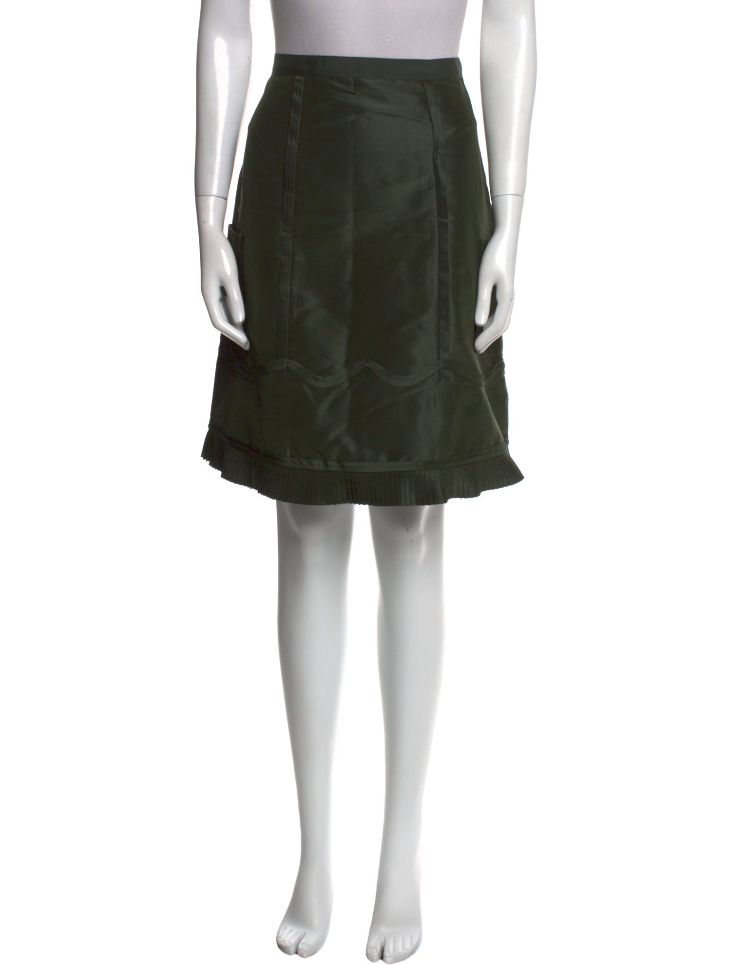 Diane von Furstenberg Silk Knee-Length Skirt