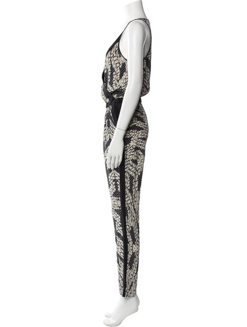 Diane von Furstenberg Silk Printed Jumpsuit
