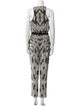Diane von Furstenberg Silk Printed Jumpsuit