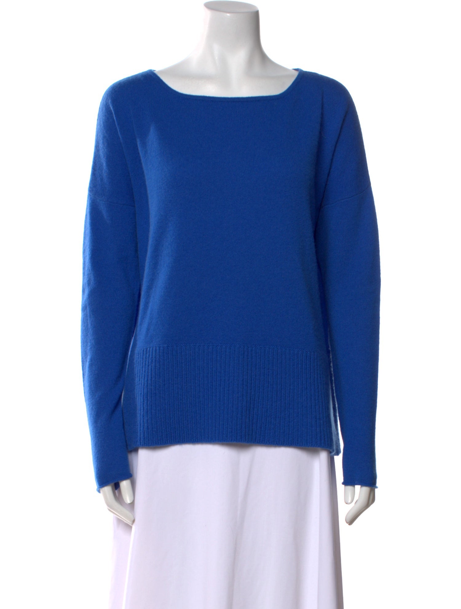 Diane von Furstenberg Cashmere Bateau Neckline Sweater