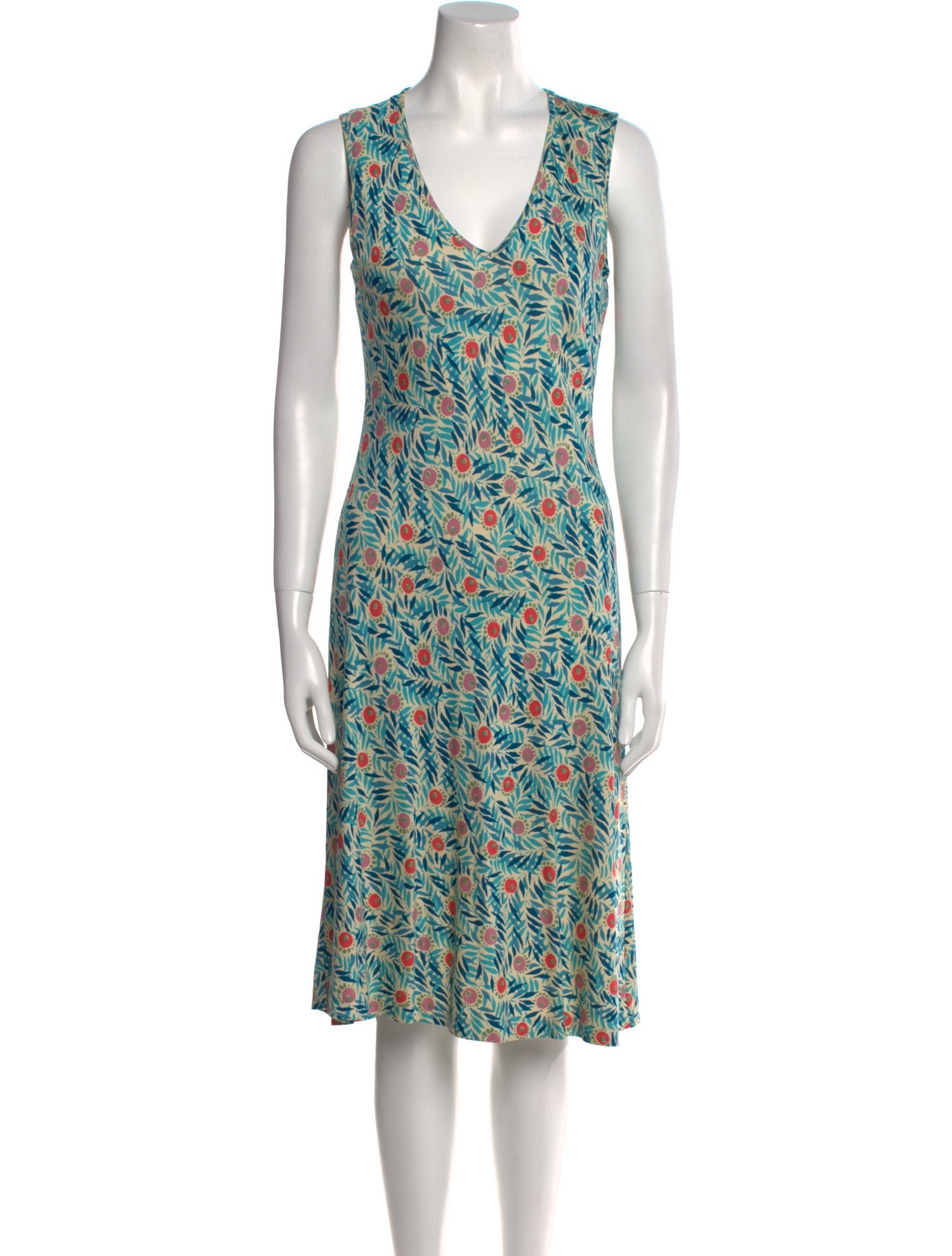 Diane von Furstenberg Silk Midi Length Dress