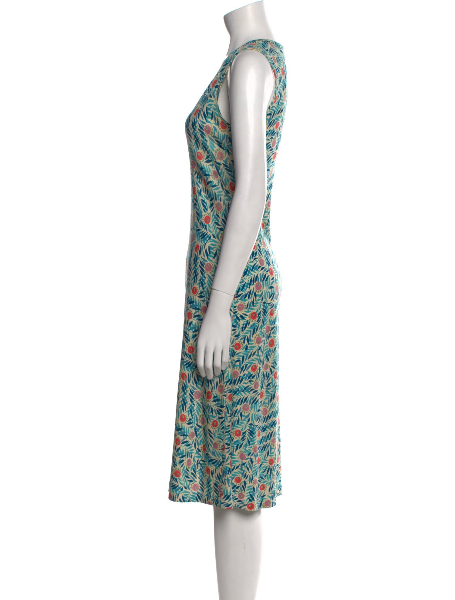 Diane von Furstenberg Silk Midi Length Dress