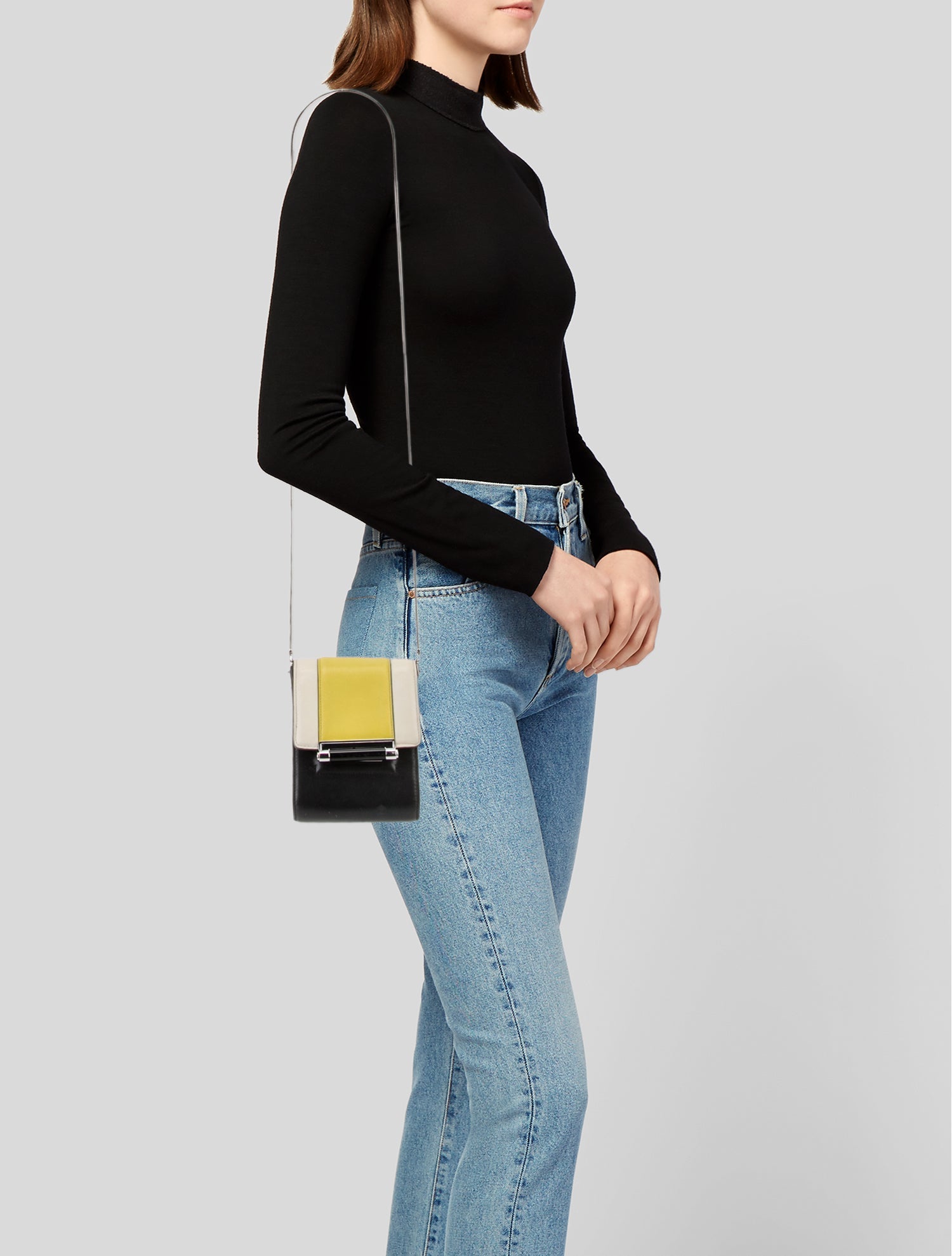 Diane von Furstenberg Leather Suitcase