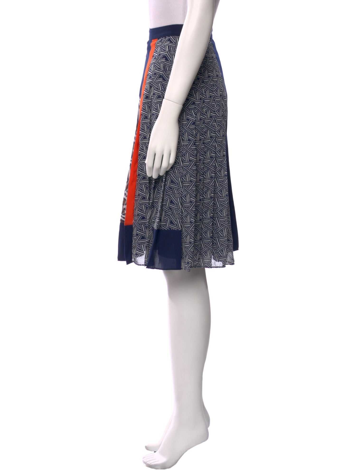 Diane von Furstenberg Printed Knee-Length Skirt