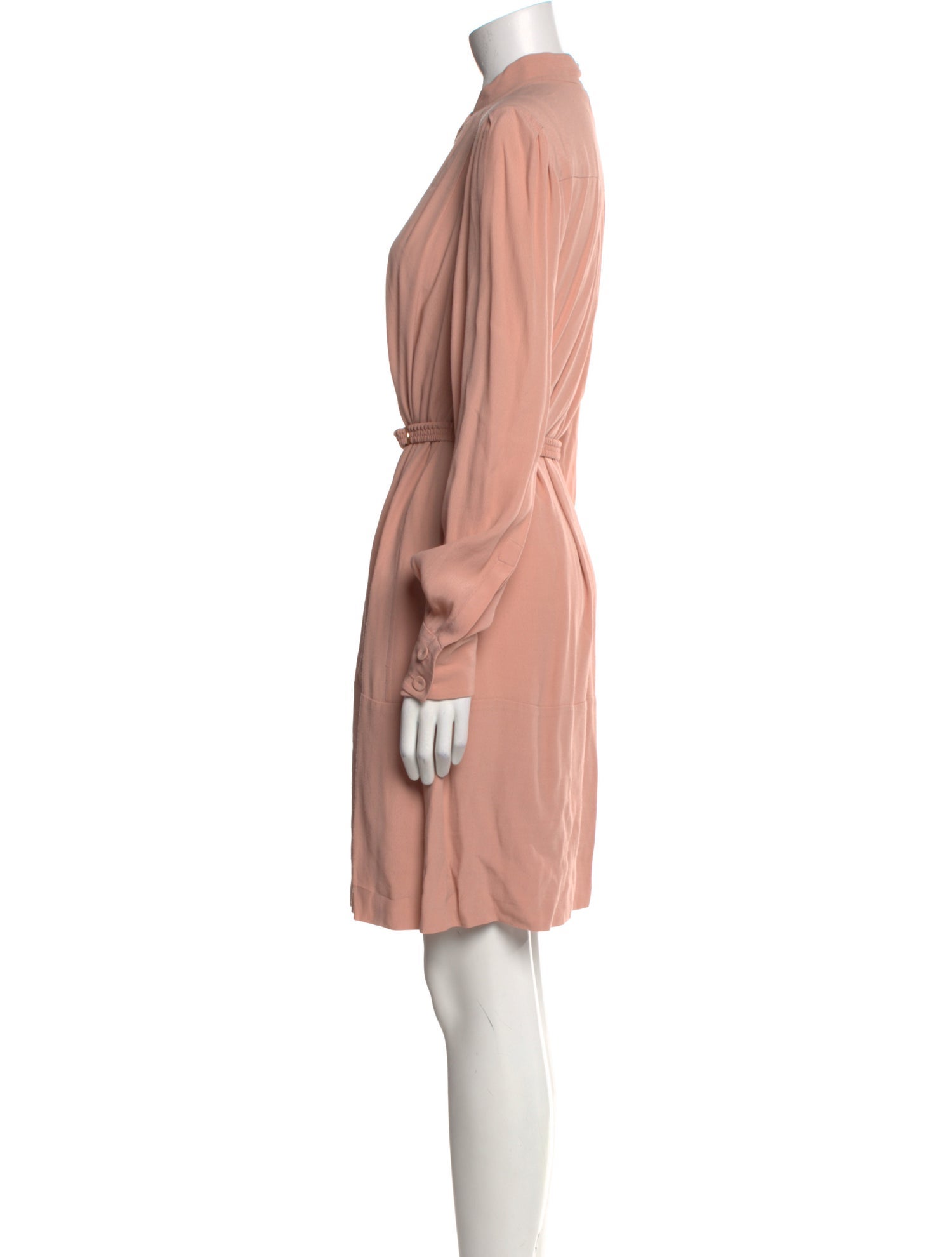 Diane von Furstenberg Mock Neck Mini Dress