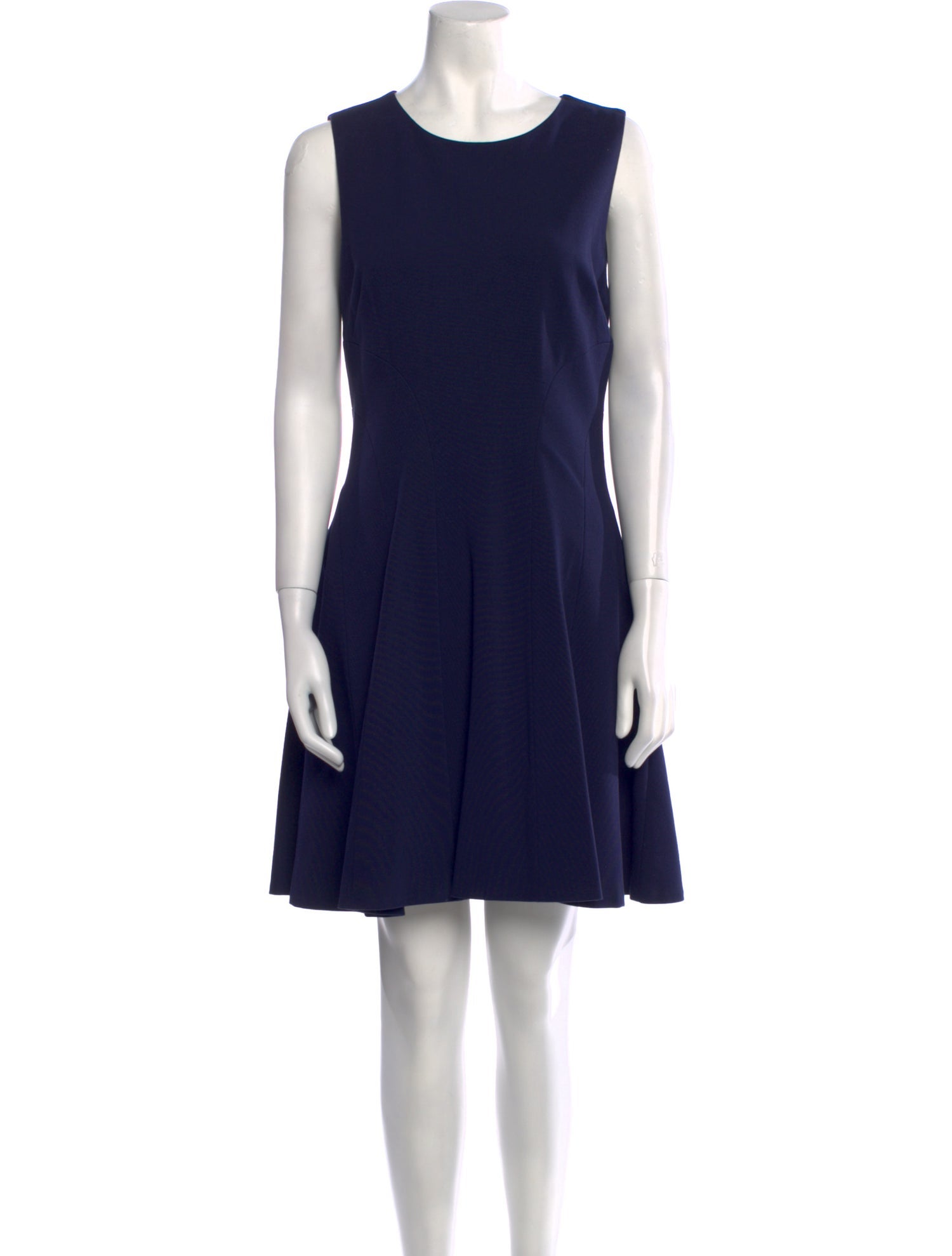 Diane von Furstenberg Crew Neck Mini Dress