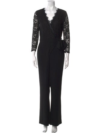 Diane von Furstenberg V-Neck Jumpsuit