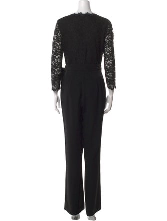 Diane von Furstenberg V-Neck Jumpsuit