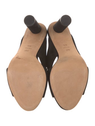 Diane von Furstenberg Suede Slides