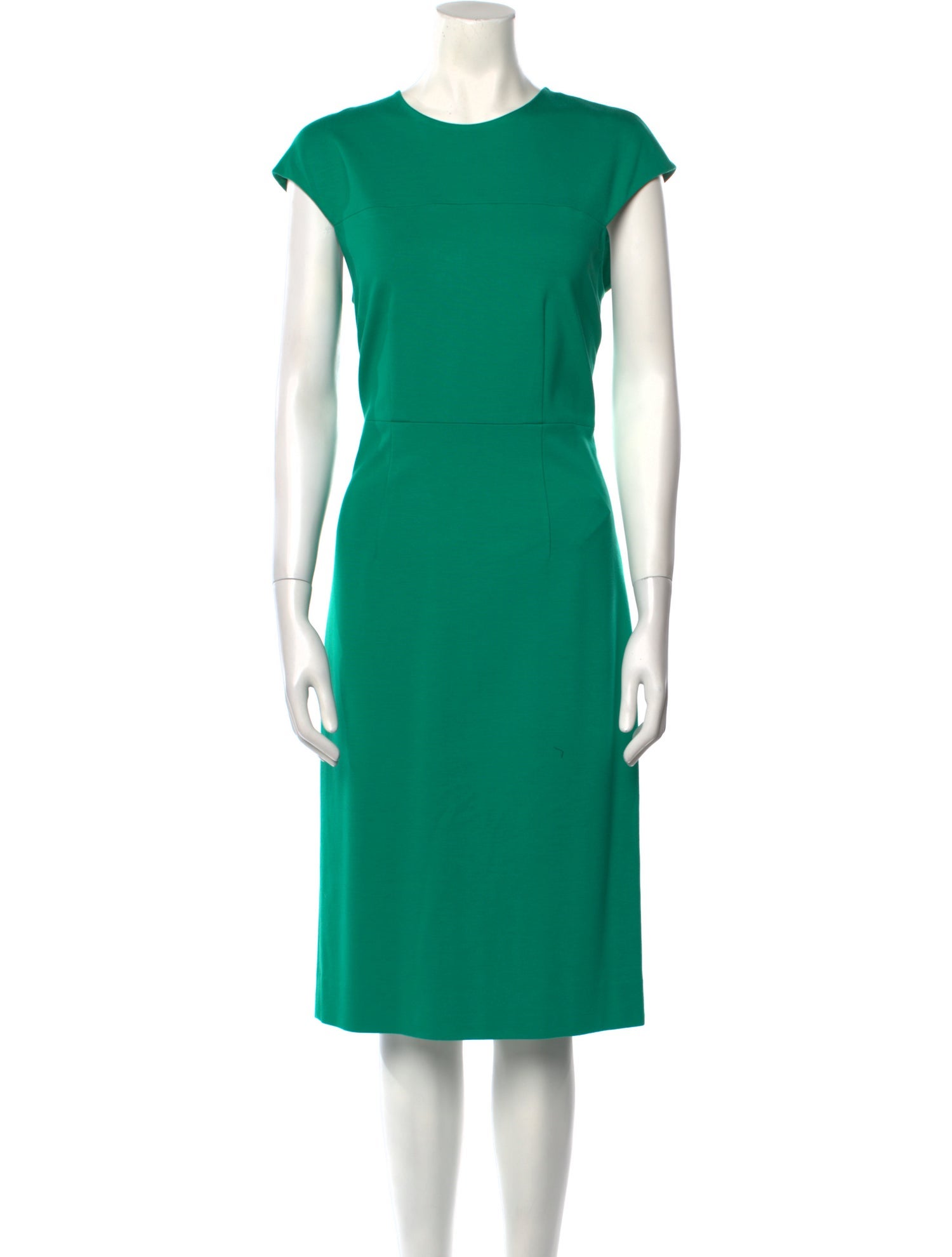 Diane von Furstenberg Crew Neck Midi Length Dress