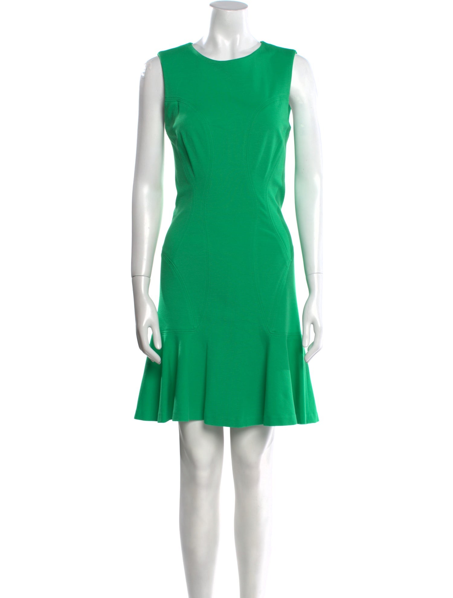 Diane von Furstenberg Crew Neck Mini Dress