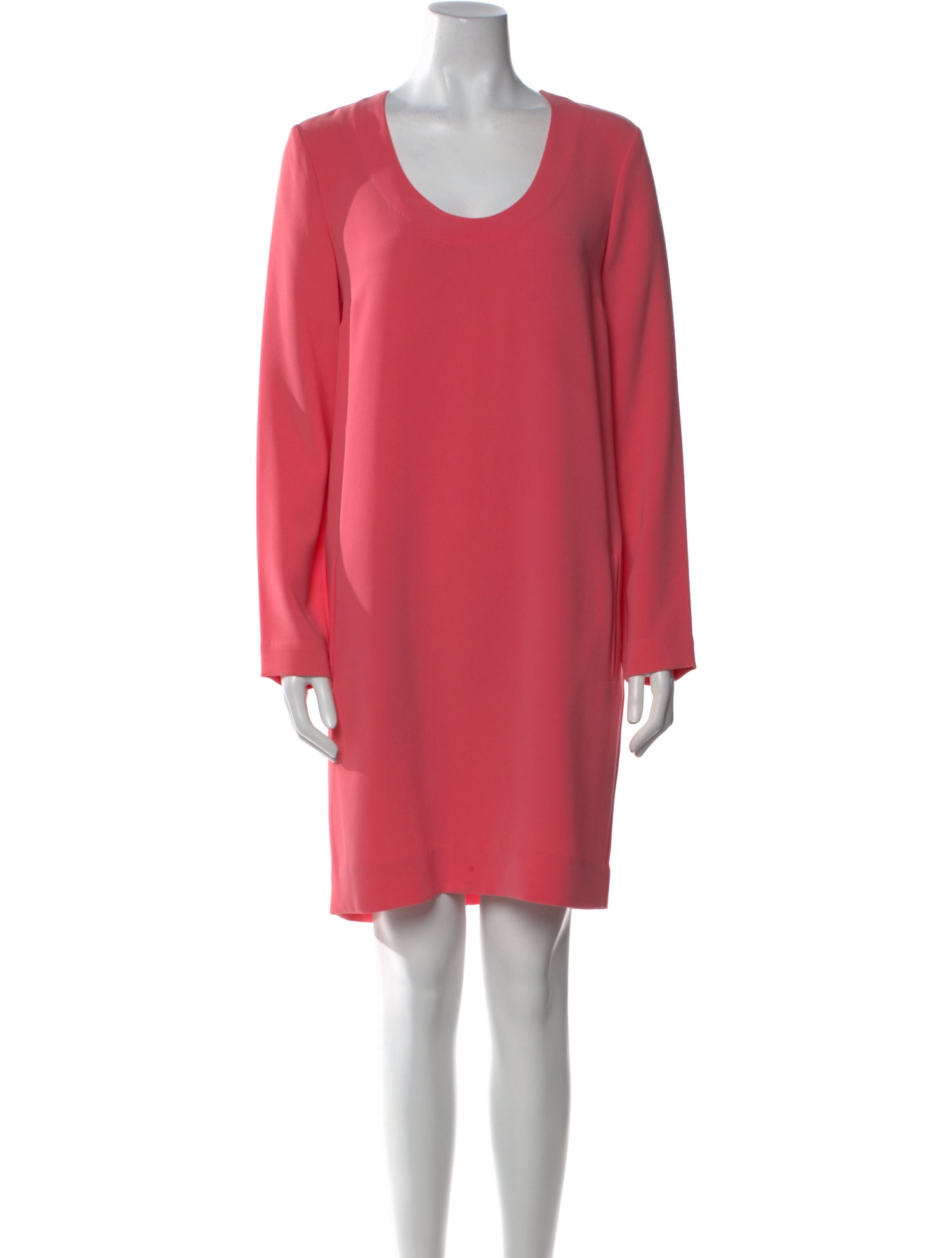 Diane von Furstenberg Scoop Neck Knee-Length Dress