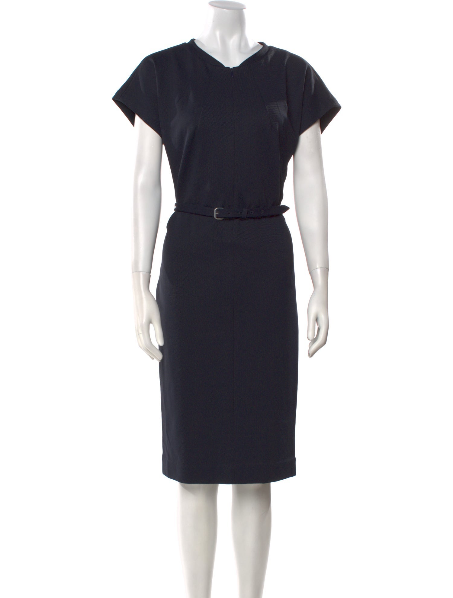 Diane von Furstenberg V-Neck Midi Length Dress