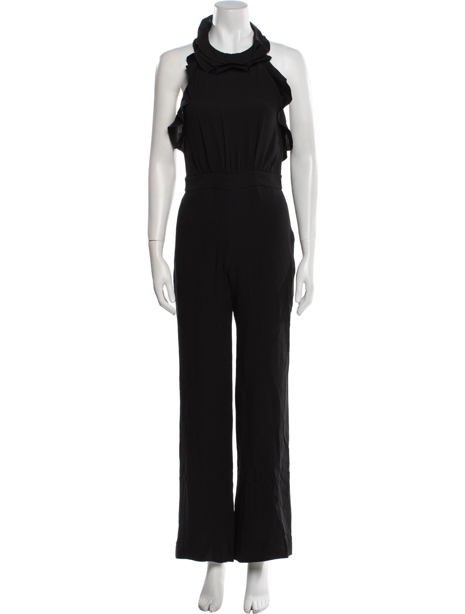 Diane von Furstenberg Silk Halterneck Jumpsuit