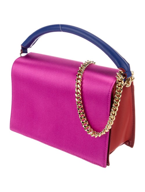 Diane von Furstenberg Satin Top Handle Bag