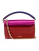 Diane von Furstenberg Satin Top Handle Bag