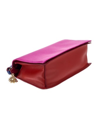 Diane von Furstenberg Satin Top Handle Bag