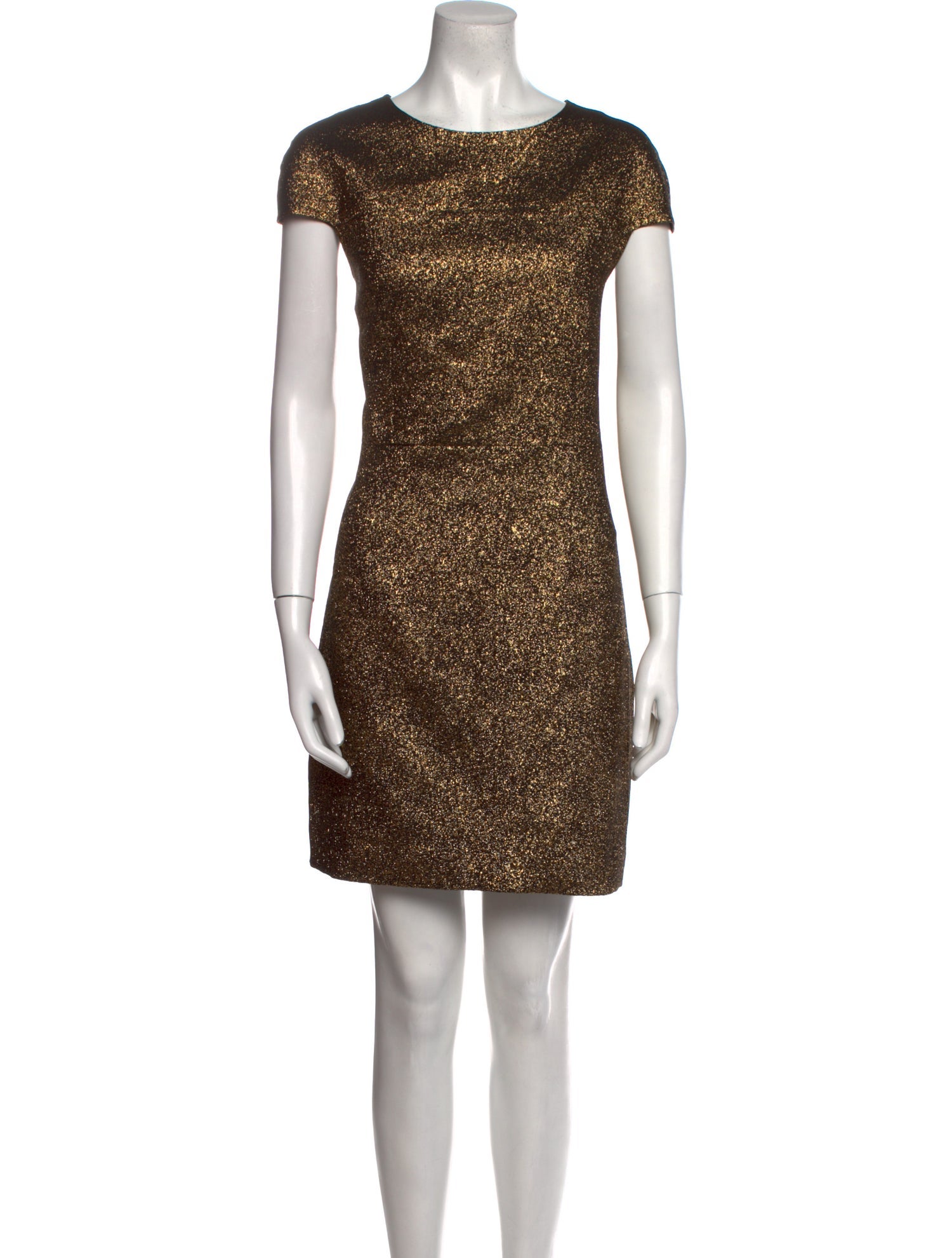 Diane von Furstenberg Scoop Neck Mini Dress w/ Tags