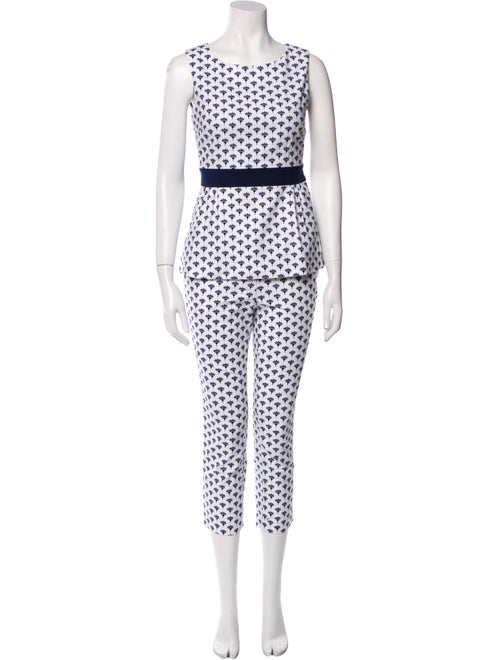 Diane von Furstenberg Printed Pant Set