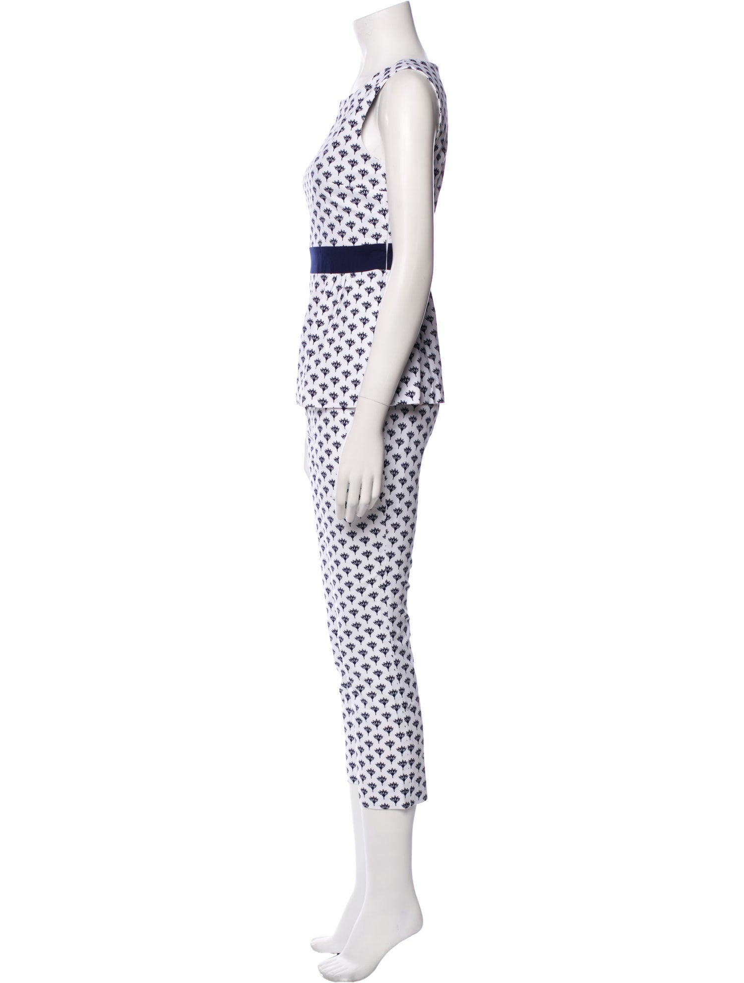 Diane von Furstenberg Printed Pant Set