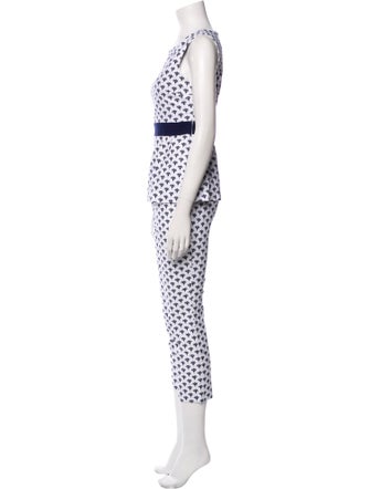 Diane von Furstenberg Printed Pant Set