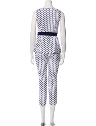 Diane von Furstenberg Printed Pant Set