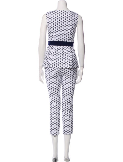 Diane von Furstenberg Printed Pant Set