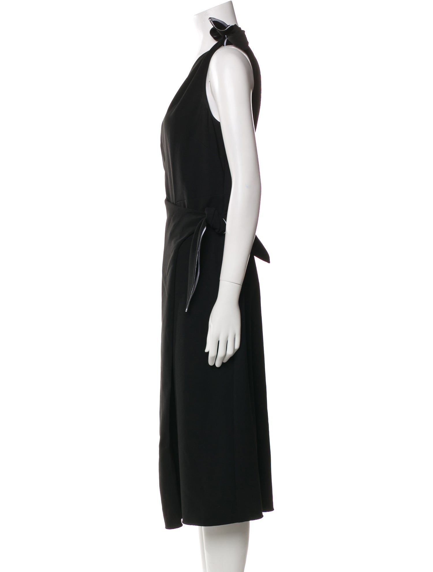 Diane von Furstenberg One-Shoulder Midi Length Dress