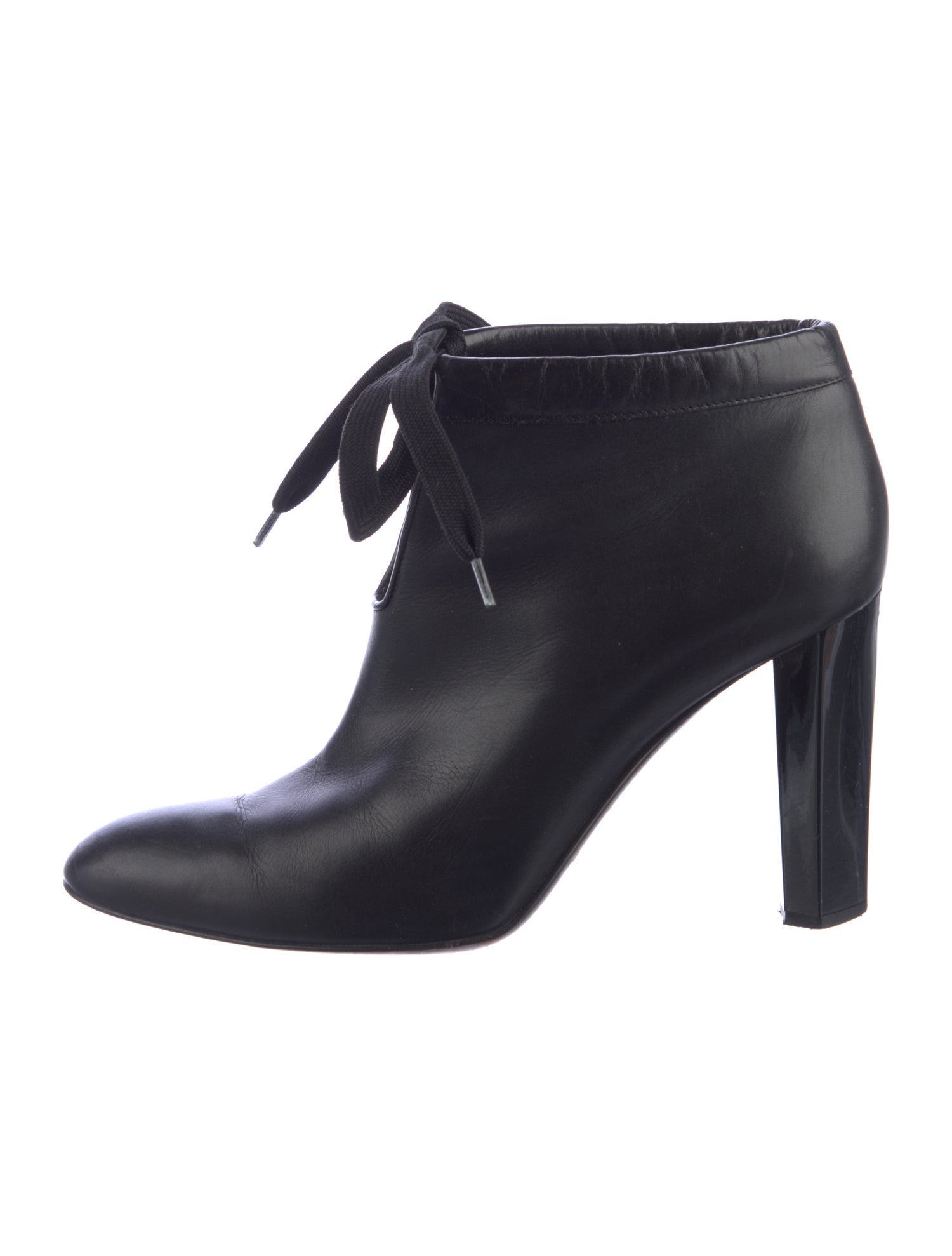 Diane von Furstenberg Leather Lace-Up Boots