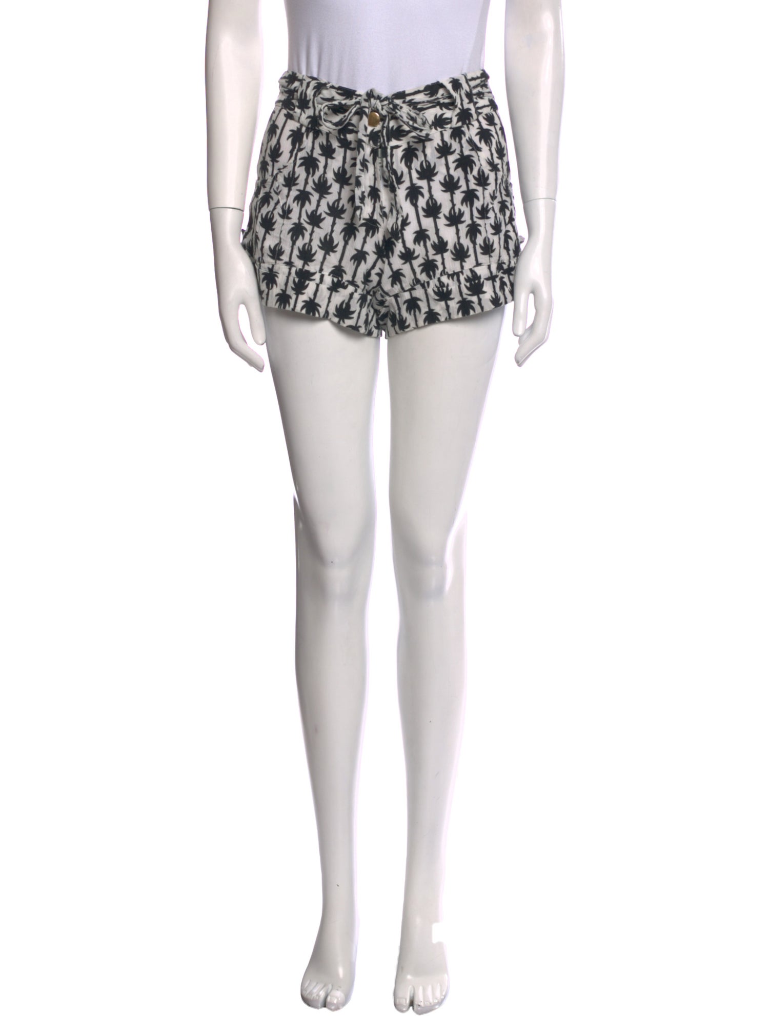 Diane von Furstenberg Printed Mini Shorts
