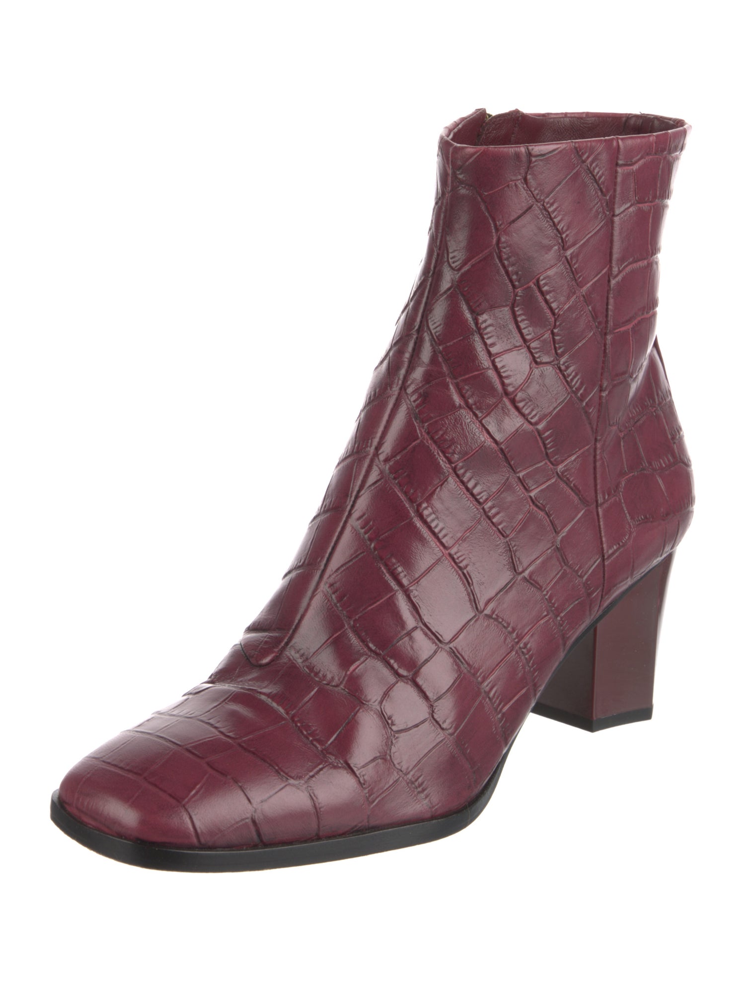 Diane von Furstenberg Crocodile Boots
