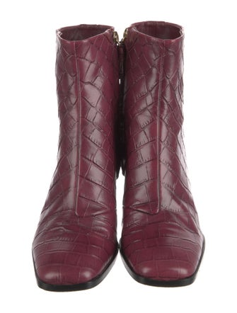 Diane von Furstenberg Crocodile Boots