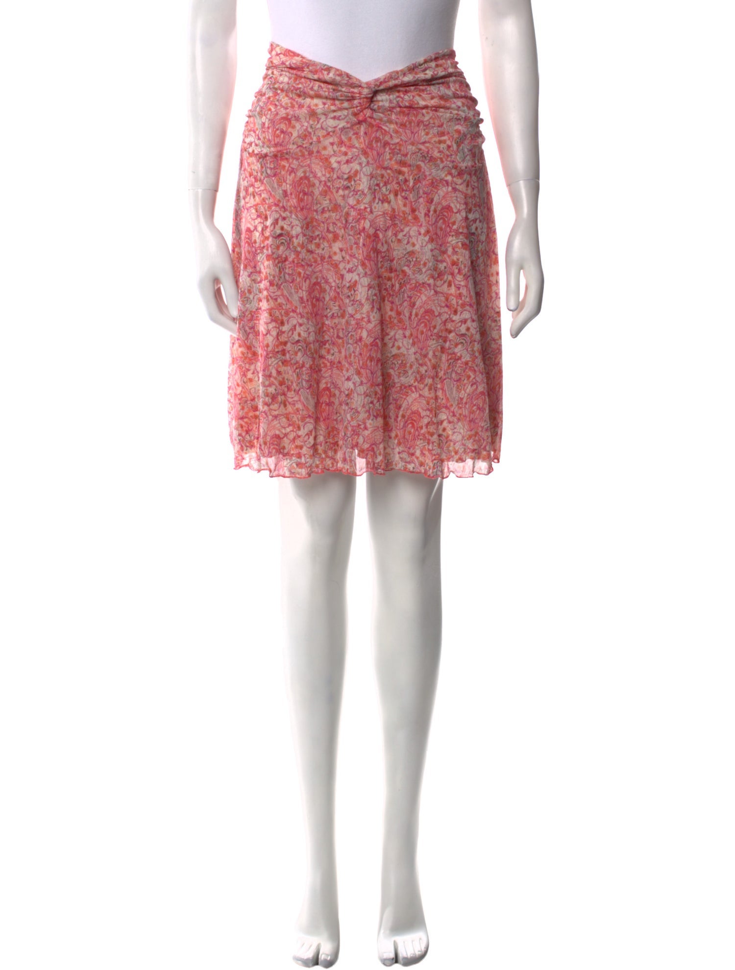 Diane von Furstenberg Silk Knee-Length Skirt