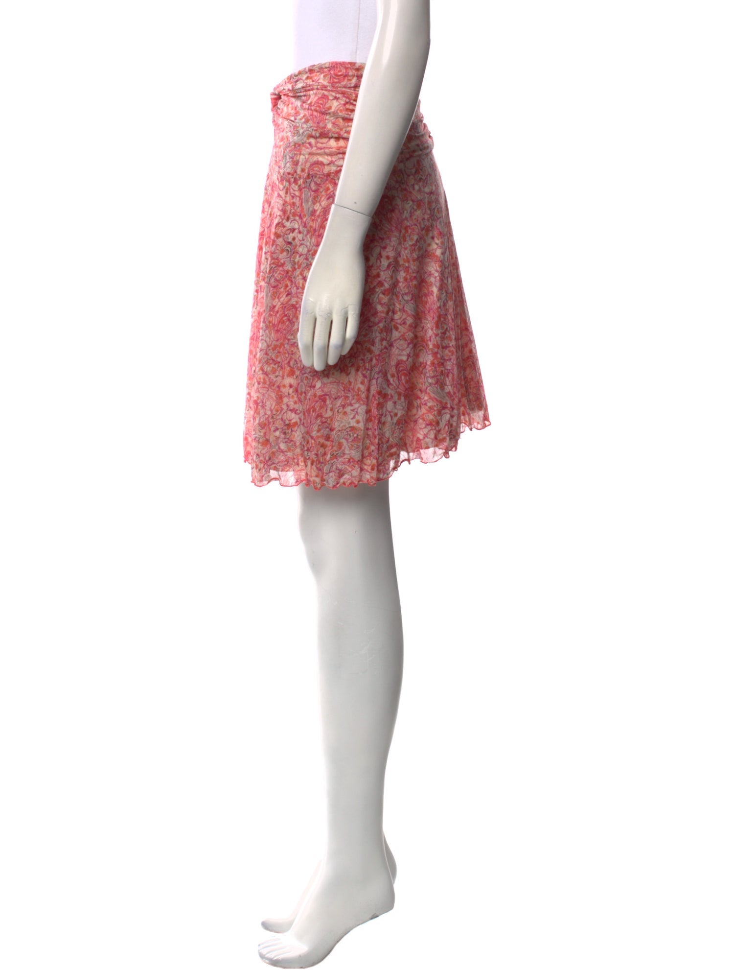 Diane von Furstenberg Silk Knee-Length Skirt