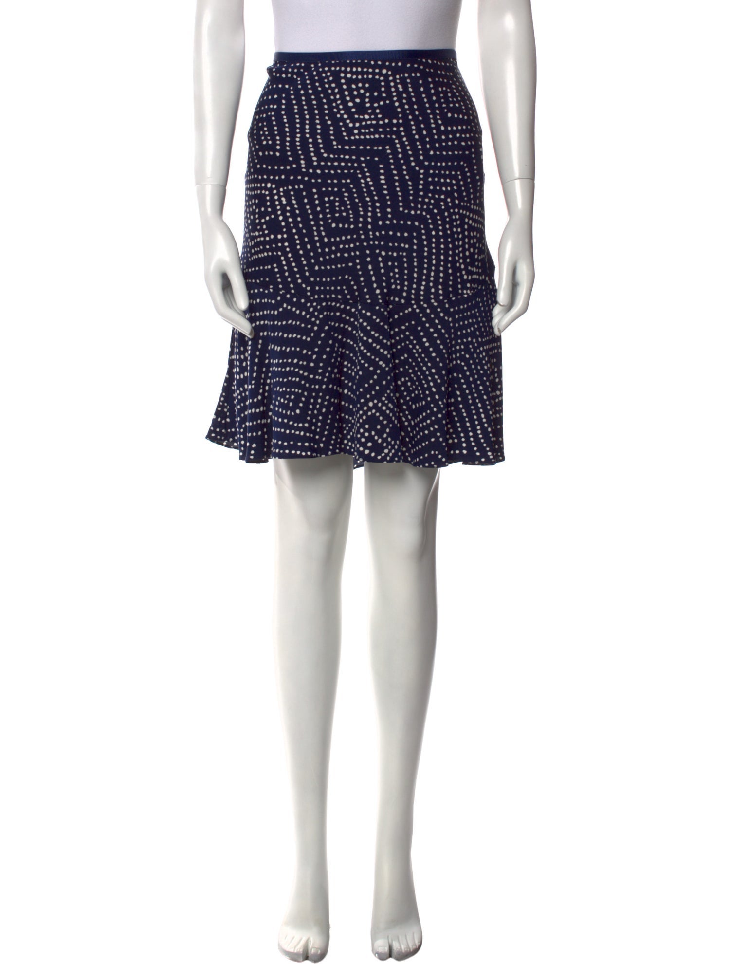 Diane von Furstenberg Silk Knee-Length Skirt