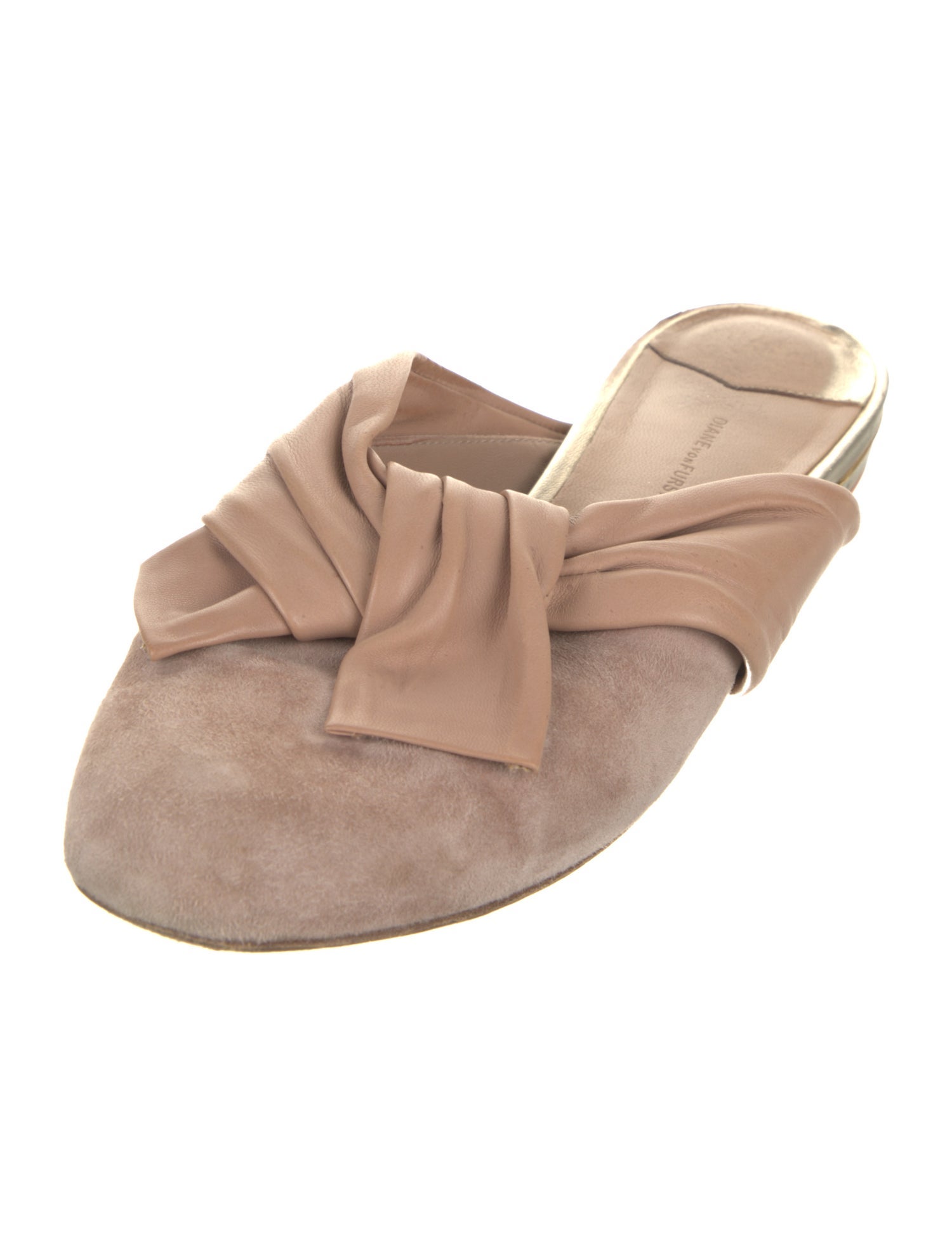 Diane von Furstenberg Suede Mules