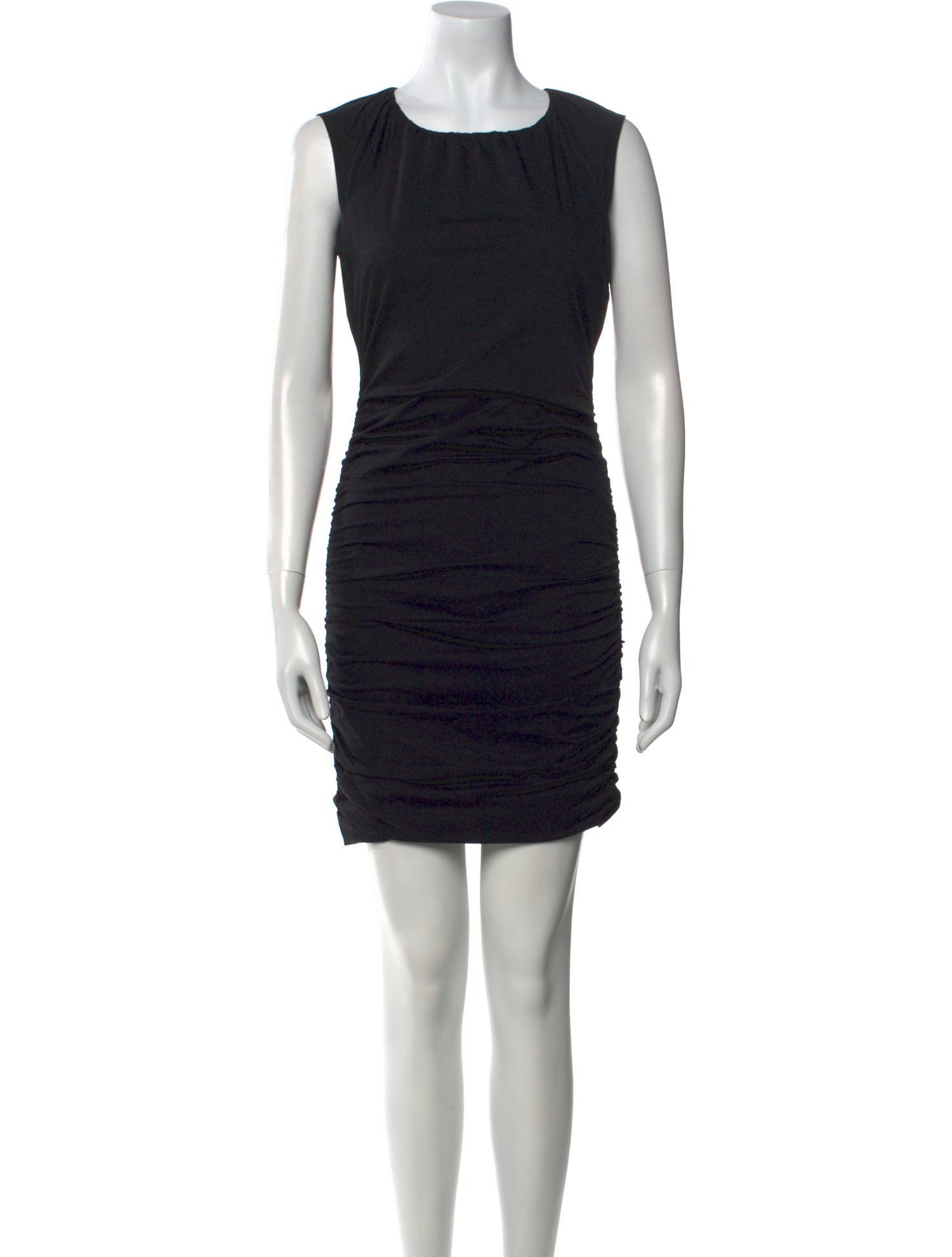 Diane von Furstenberg Scoop Neck Mini Dress