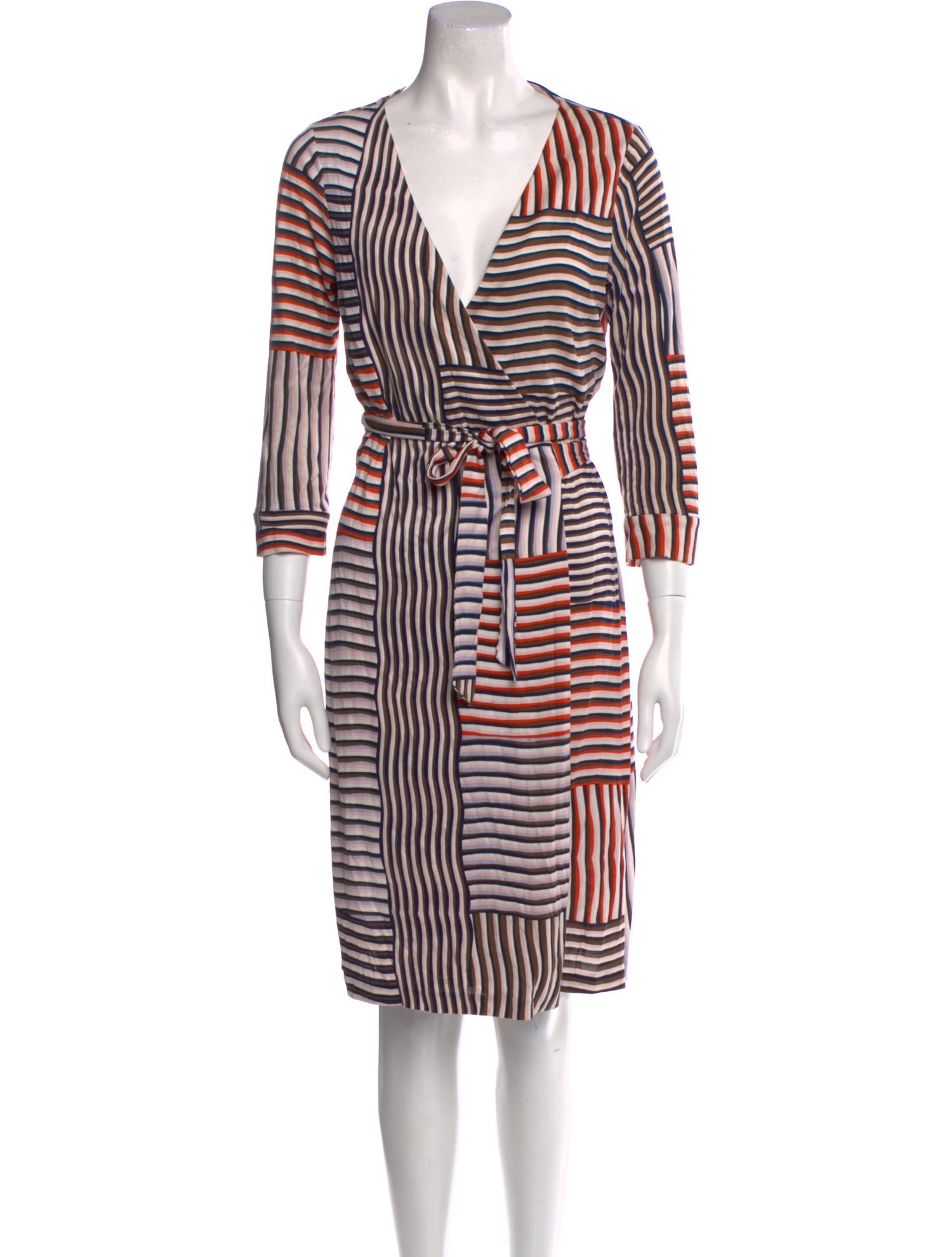 Diane von Furstenberg Silk Knee-Length Dress