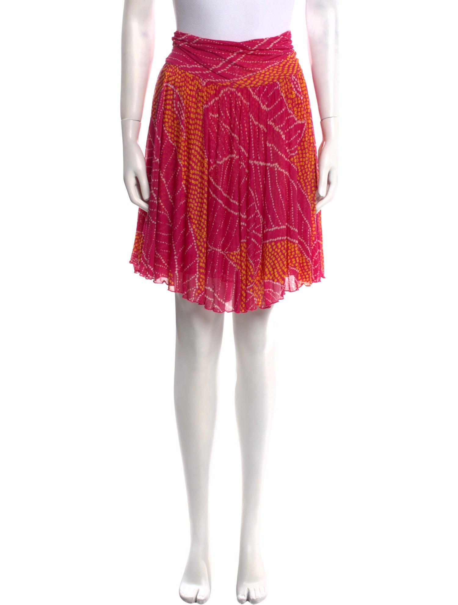 Diane von Furstenberg Silk Knee-Length Skirt