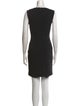 Diane von Furstenberg Scoop Neck Mini Dress