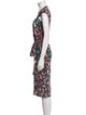 Diane von Furstenberg Silk Printed Robe