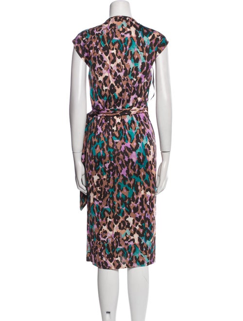 Diane von Furstenberg Silk Printed Robe