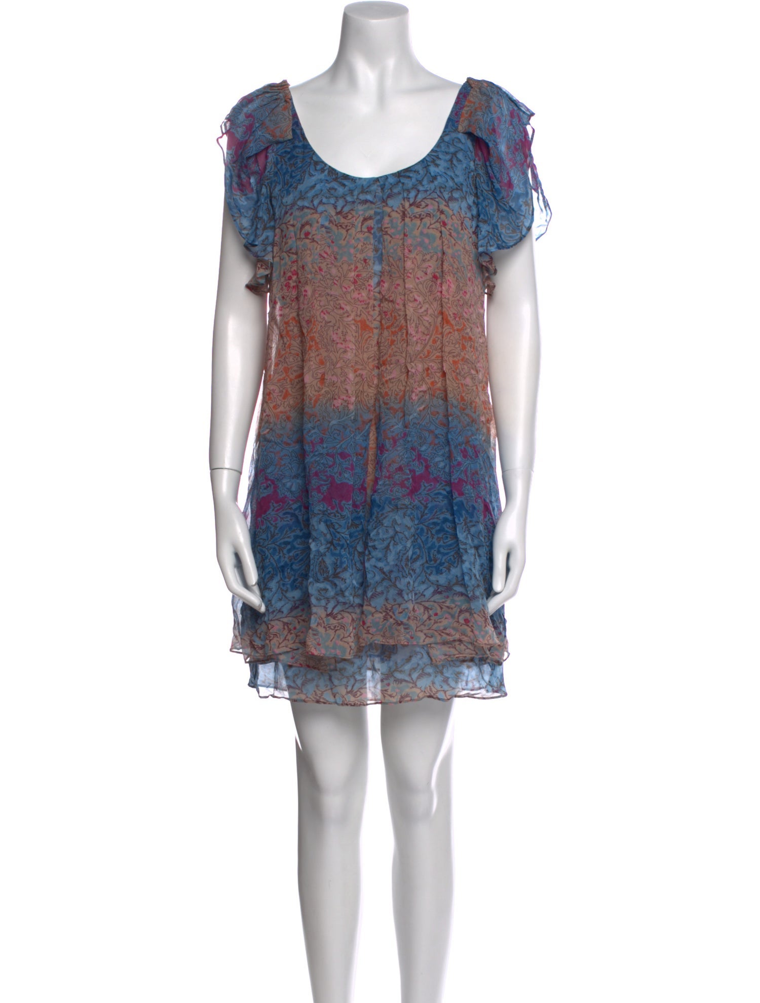 Diane von Furstenberg Silk Mini Dress